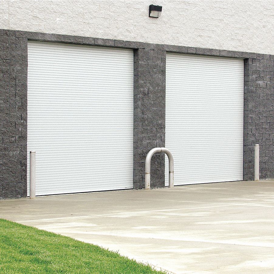 AMERICAN GARAGE DOOR SUPPLY, 8 ft Opening Ht, 12 ft Opening Wd, Rolling ...