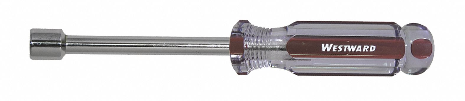 SOLID ROUND SHANK NUT DRIVER, 11 MM TIP SIZE, 7 IN OVERALL L, 25.4 MM BOLT CLEARANCE
