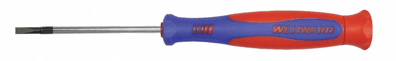 PRECISION SCREWDRIVER,SLOTTED,7/64"