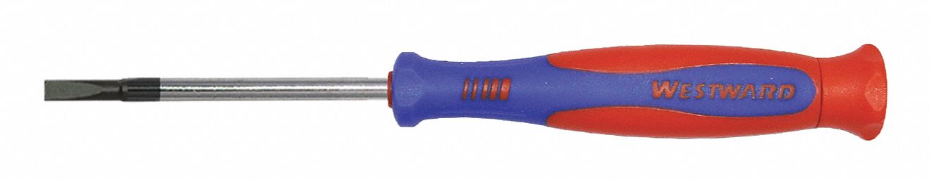 PRECISION SCREWDRIVER,SLOTTED,9/64"