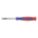 PRECISION SLOTTED SCREWDRIVER, 9/64 IN TIP SIZE, 6 1/4 IN OVERALL L, 2 1/2 IN SHANK L