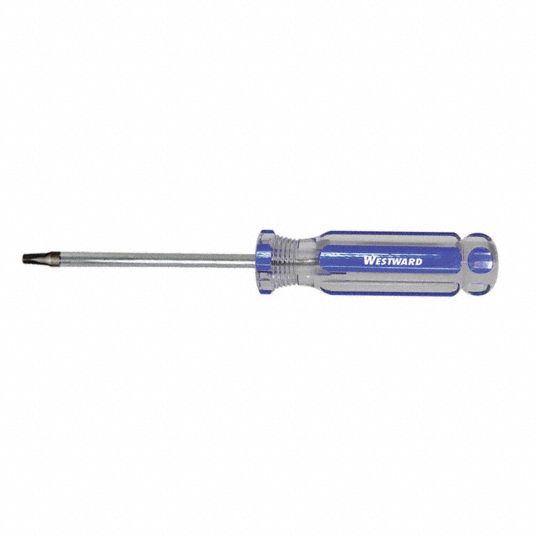 WESTWARD General Purpose Square Screwdriver, Tip Size 3, Square