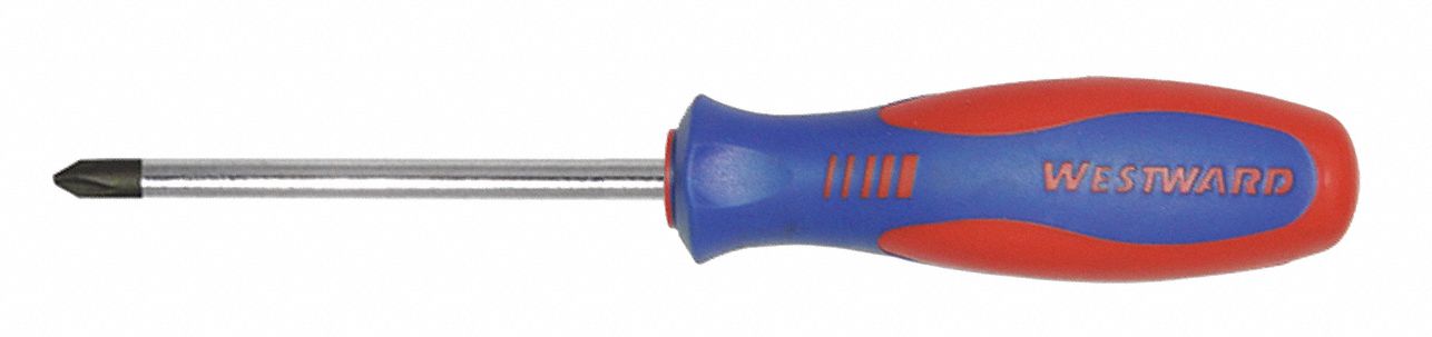 GENERAL PURPOSE PHILLIPS SCREWDRIVER, #2 TIP SIZE, 8 1/2 IN OVERALL L, 4 IN SHANK L