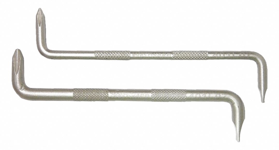 OFFSET SCREWDRIVER SET,2 PCS,METAL