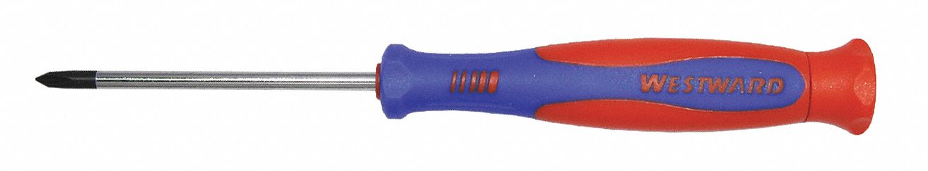 PRECISION PHILLIPS SCREWDRIVER, #1 TIP SIZE, 6 1/4 IN OVERALL L, 2 1/2 IN SHANK L