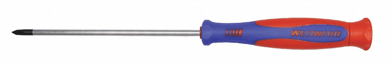 PRECISION PHILLIPS SCREWDRIVER, #1 TIP SIZE, 7 3/4 IN OVERALL L, 4 IN SHANK L