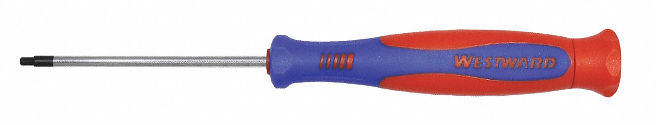 PRECISION HEX SCREWDRIVER, 1/16 IN TIP SIZE, 6 1/4 IN OVERALL L, 2 1/2 IN SHANK L