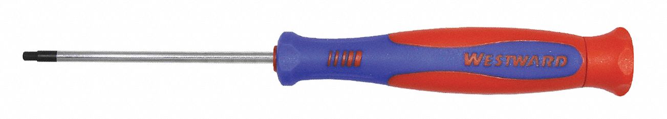 PRECISION HEX SCREWDRIVER, 5/64 IN TIP SIZE, 6 1/4 IN OVERALL L, 2 1/2 IN SHANK L