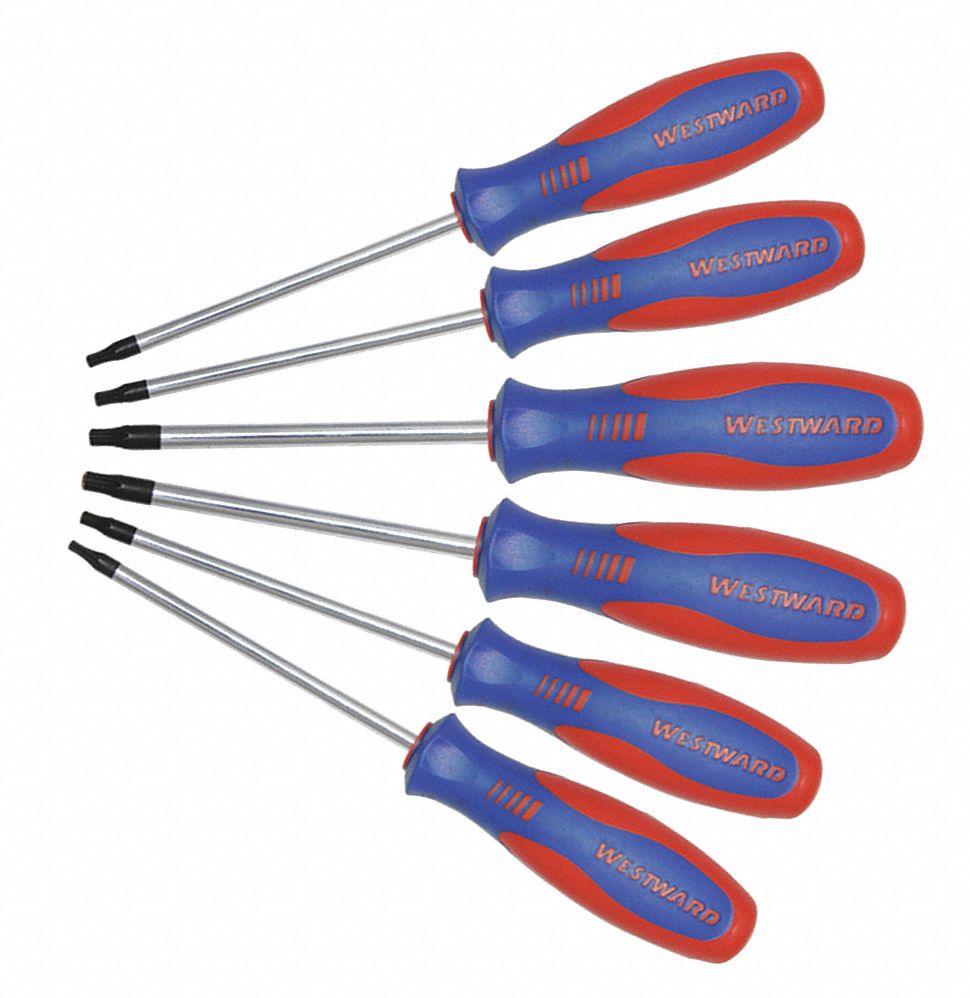 SCREWDRIVER SET,6 PCS,MULTICOMPONENT