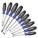 MAGNETIZED TIP SCREWDRIVER SET, 10 PIECES, PHILLIPS/SLOTTED/SQUARE TIP, ERGONOMIC GRIP