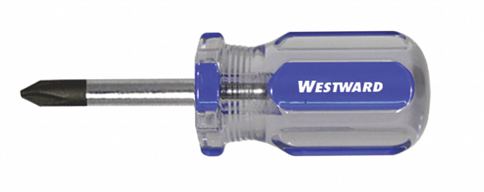 GENERAL PURPOSE PHILLIPS SCREWDRIVER, #2 TIP SIZE, 3 1/2 IN OVERALL L, 1 1/2 IN SHANK L