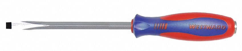 DEMOLITION SLOTTED SCREWDRIVER, 5/16 IN TIP SIZE, 10 3/4 IN OVERALL L, 6 IN SHANK L