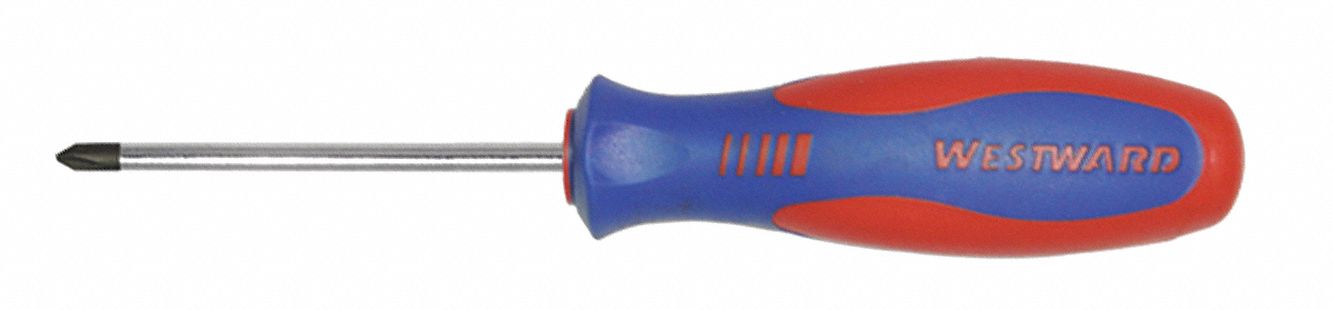 GENERAL PURPOSE PHILLIPS SCREWDRIVER, #1 TIP SIZE, 7 IN OVERALL L, 3 IN SHANK L