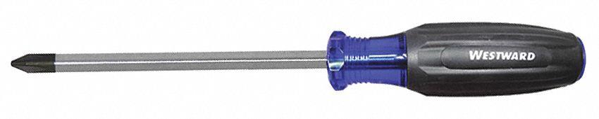 GENERAL PURPOSE PHILLIPS SCREWDRIVER, #3 TIP SIZE, 10 3/4 IN OVERALL L, 6 IN SHANK L