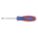 GENERAL PURPOSE SLOTTED SCREWDRIVER, ⅛ IN TIP SIZE, 5¾ IN OVERALL L, ERGONOMIC GRIP