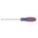 GENERAL PURPOSE SLOTTED SCREWDRIVER, 1/8 IN TIP SIZE, 7 IN OVERALL L, 4 IN SHANK L