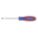 GENERAL PURPOSE SLOTTED SCREWDRIVER, 1/8 IN TIP SIZE, 6 IN OVERALL L, 3 IN SHANK L