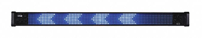 MESSAGE DISPLAY SIGN,BLUE,LED