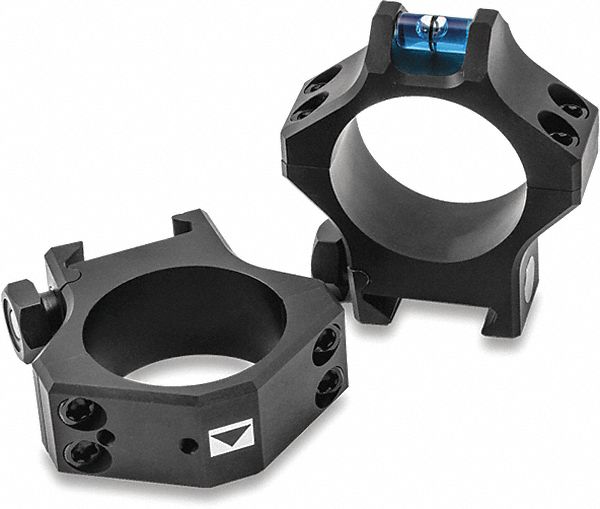 Scope Rings: Black, Aluminum Alloy, T-Series 30mm High