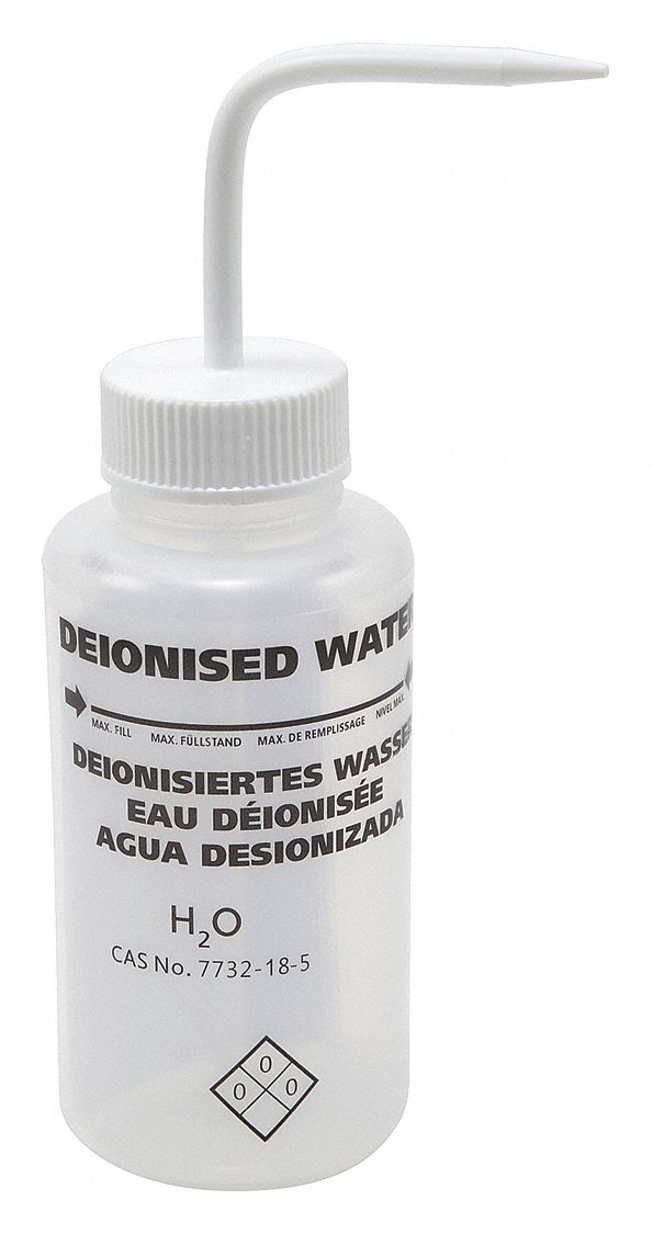 Wash Bottle, 500 mL, 75 mm Dia, PK6