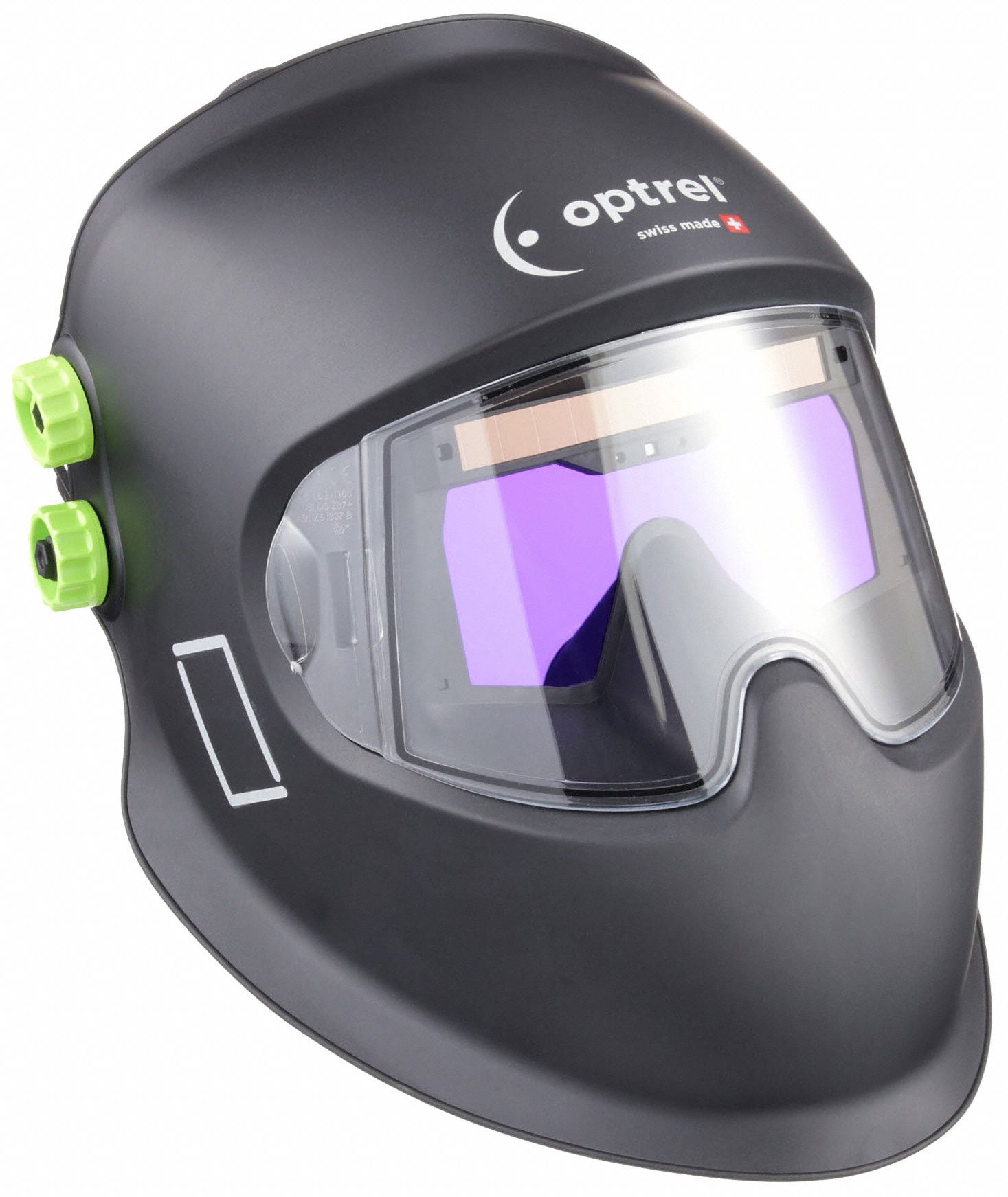 AUTO-DARKENING WELDING HELMET, 5 ARC SENSORS, BLK, W5 TO W12, 2.30 X 6.30 IN, DIGITAL