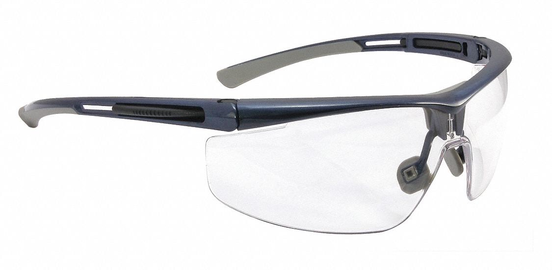 Honeywell North Wraparound Frame Half Frame Safety Glasses 401y69t5900nblshs Grainger 9351