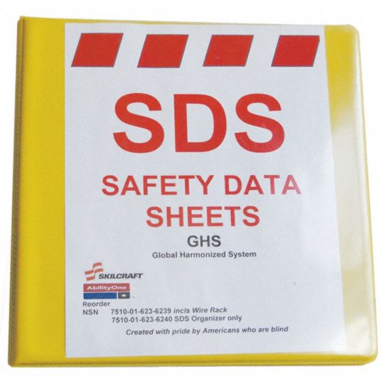 ABILITY ONE SDS Safety Data Sheets Binder, English - 401Z99|7510-01-623 ...