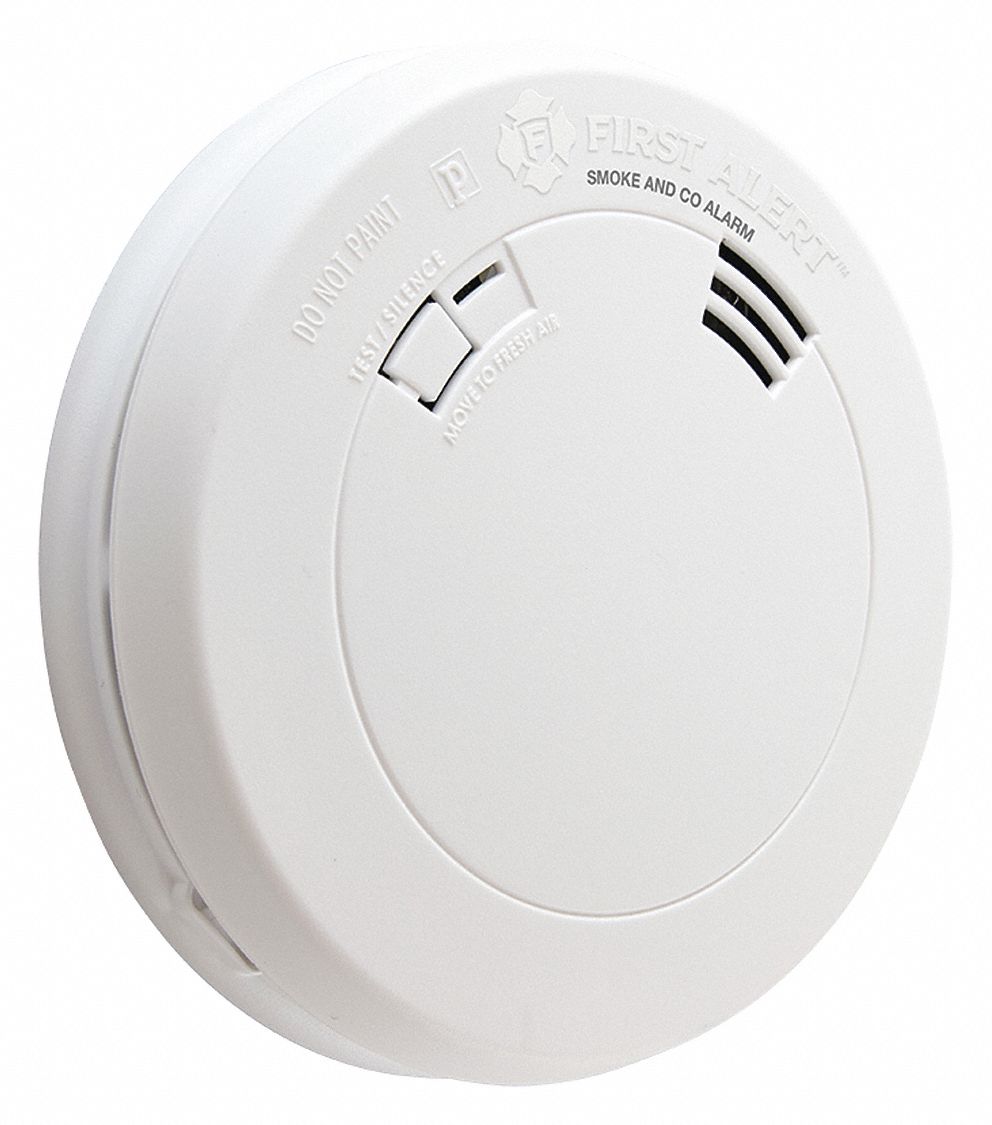 FIRST ALERT, 10 Year Sealed Battery, Smoke/CO Detector, Carbon Monoxide
