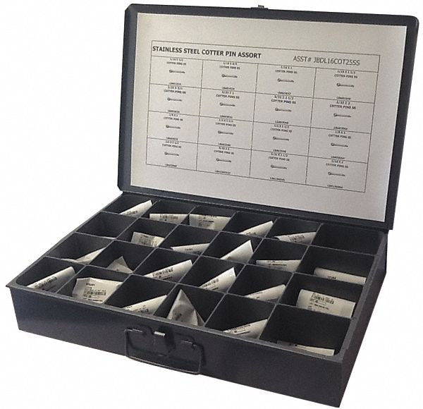 Pin Assortment 16 Sizes 1125 pcs.