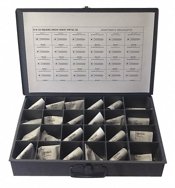 Tapping Screw Assortment 600 pcs.