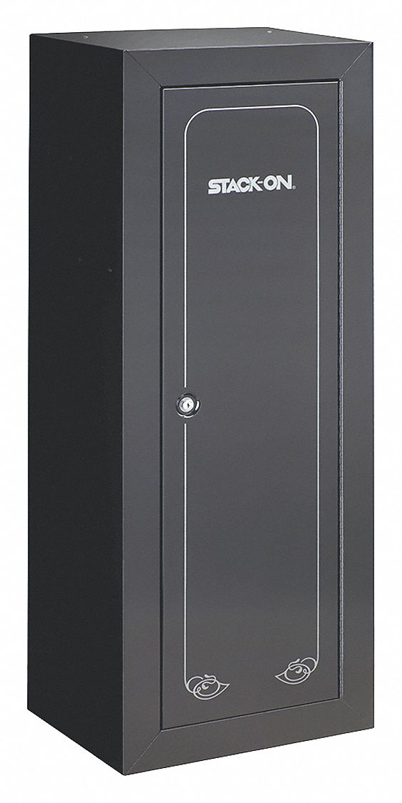 Weapon Storage Cabinet, Rifle Style, Blk