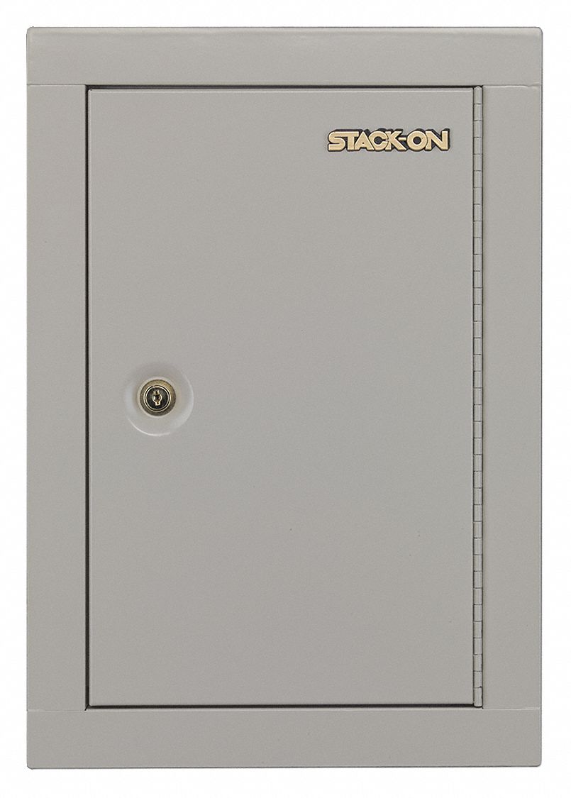 Stack On Wall Cabinet Safe White Weight 15 Lb Floor And Wall Safes Wwg402m11 Iwc 22 Grainger Canada