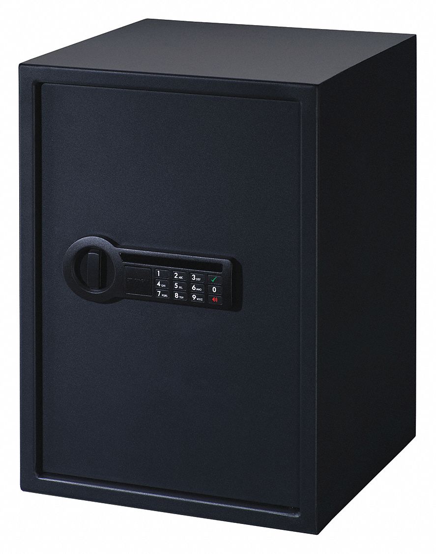 STACKON Security Safe, Black, 46.5 lb. Net Weight 497D23PS1820E