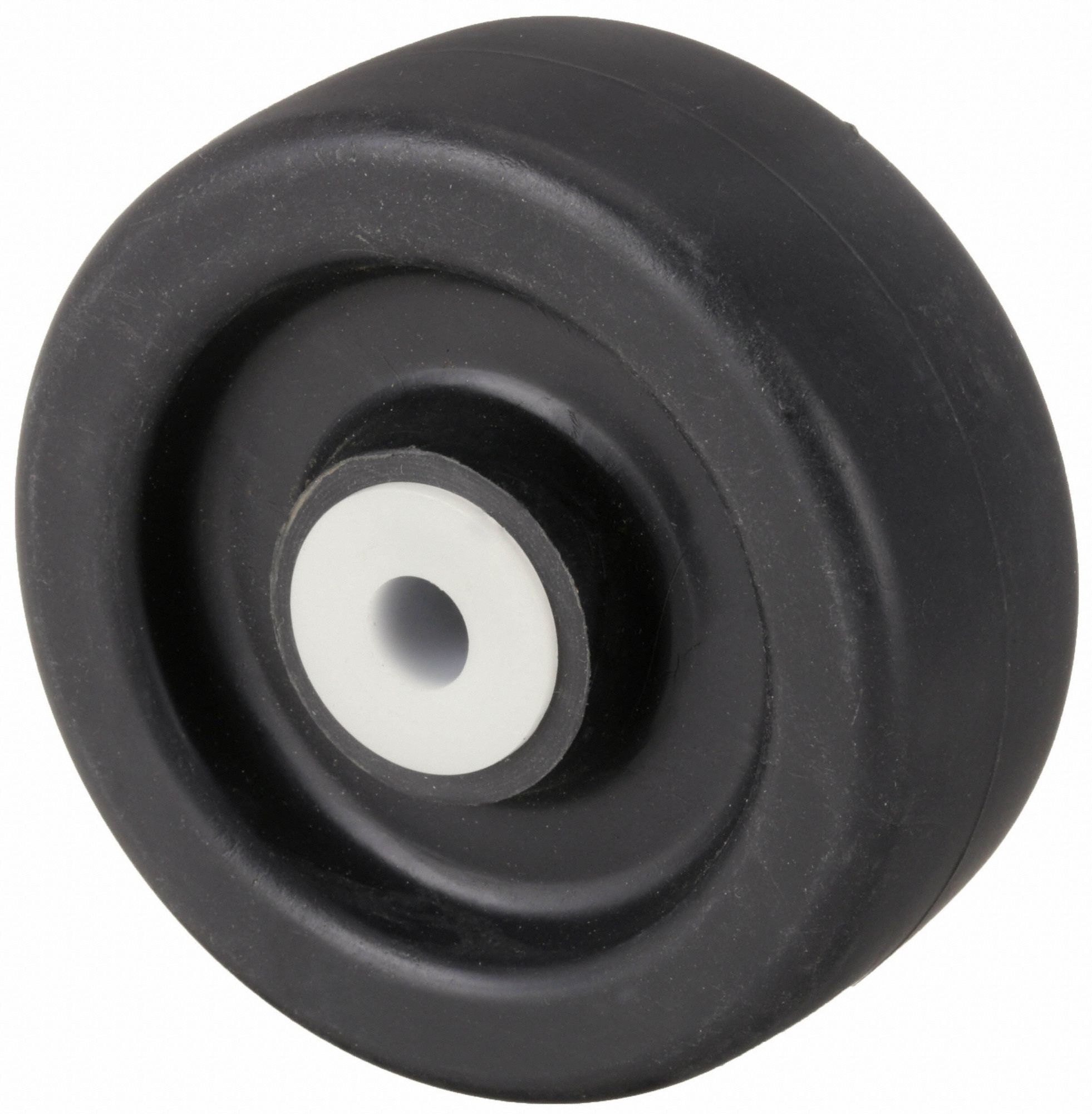 POLYPROPYLENE TREAD WHEEL, 3½ IN WHEEL DIAMETER, 1⅜ IN WHEEL W, 1½ IN HUB L