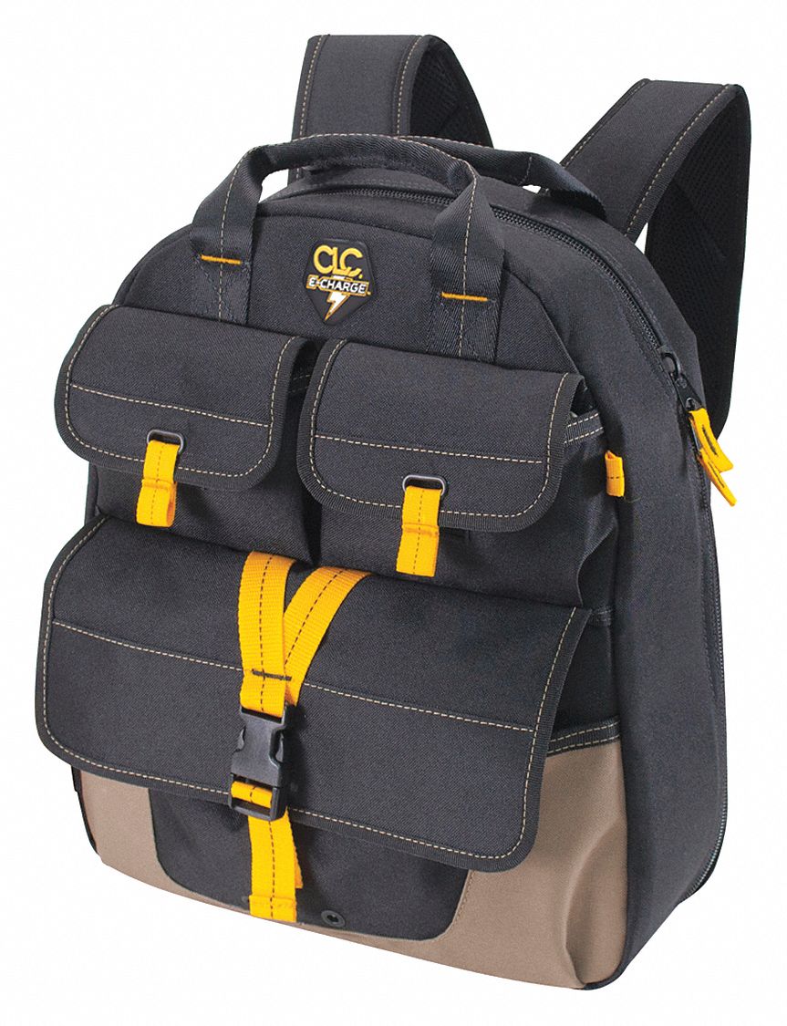 KLEIN TOOLS Mochila para Herramientas Electricista 39 bolsillos Poliéster  Balístico Negro - Bolsas y Mochilas para Herramientas - 35HU81