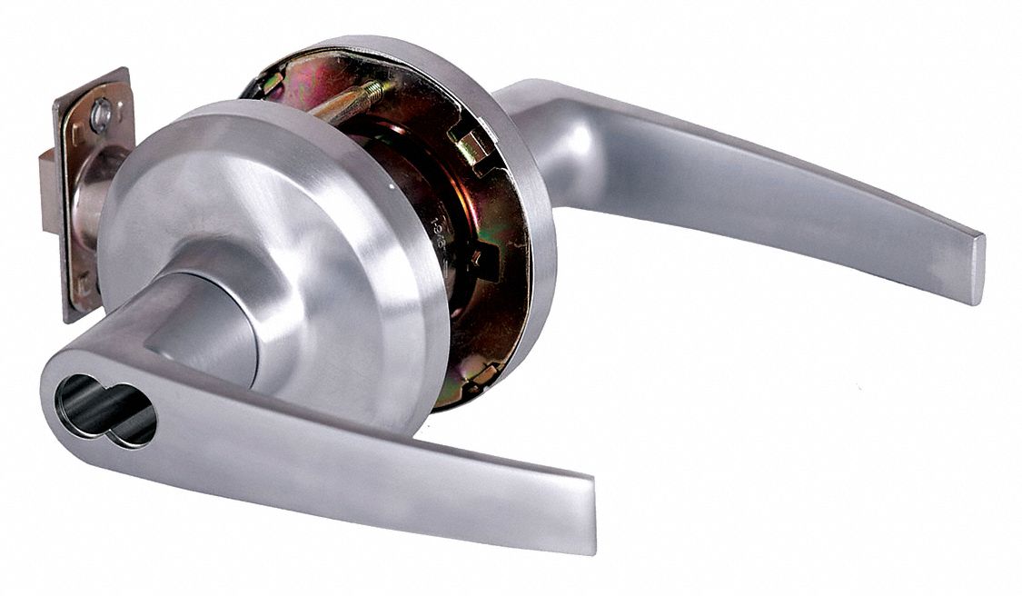 Chrome, Satin Chromium-Plated : Cast Zinc, Satin Chromium-Plated