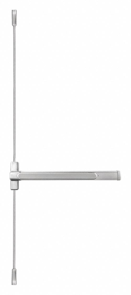 Surface Rod, Series QED100, Door 36" W