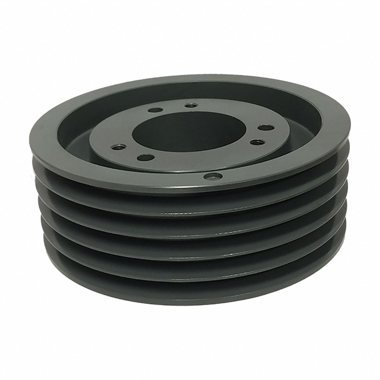 V-Belt Pulley: 3V1060, 5 Groove, 10.6 in OD, Bushed Bore, SK, Quick Detachable