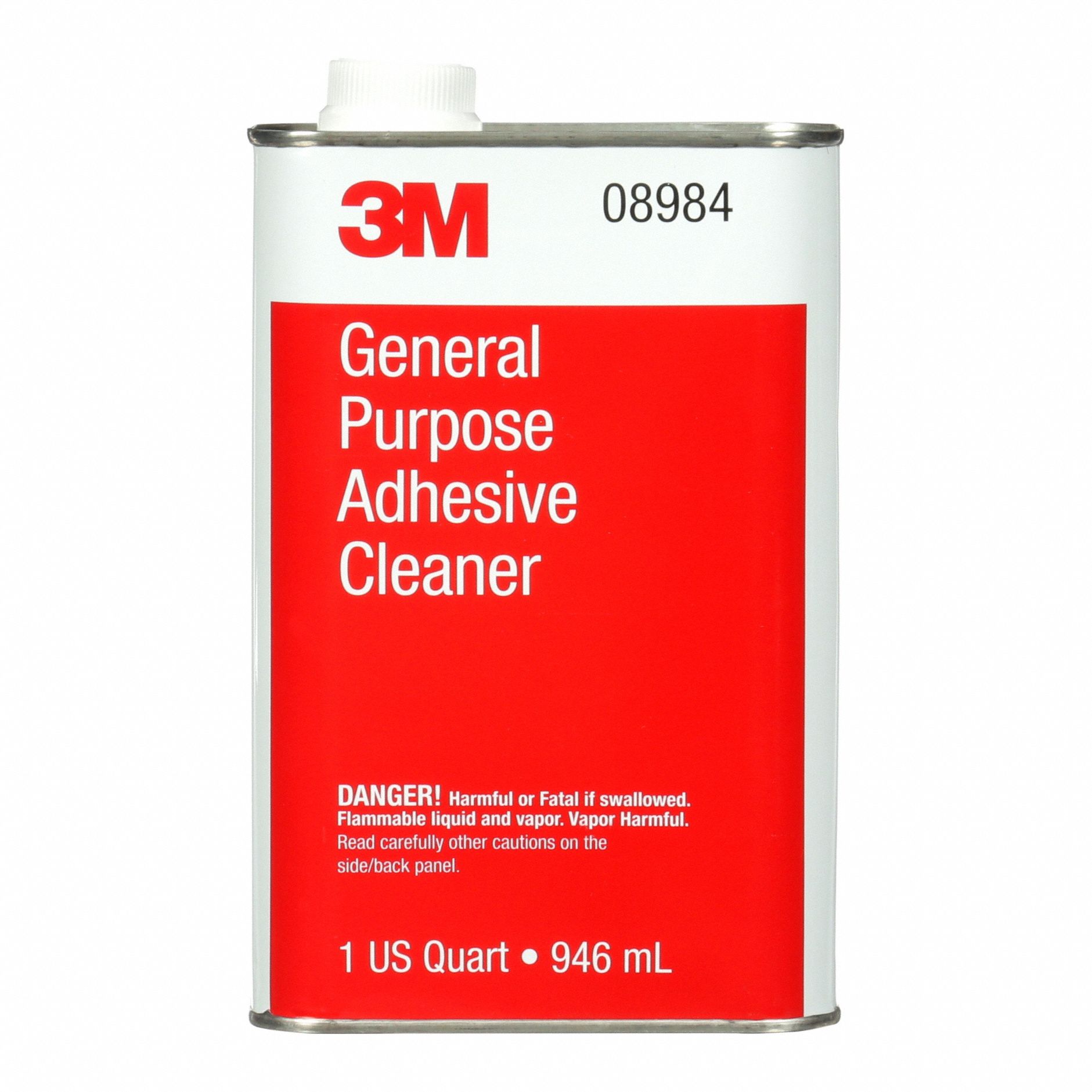 Adhesive Remover: Non-Aerosol Can, 32 fl oz Container Size, Ready to Use, Liquid