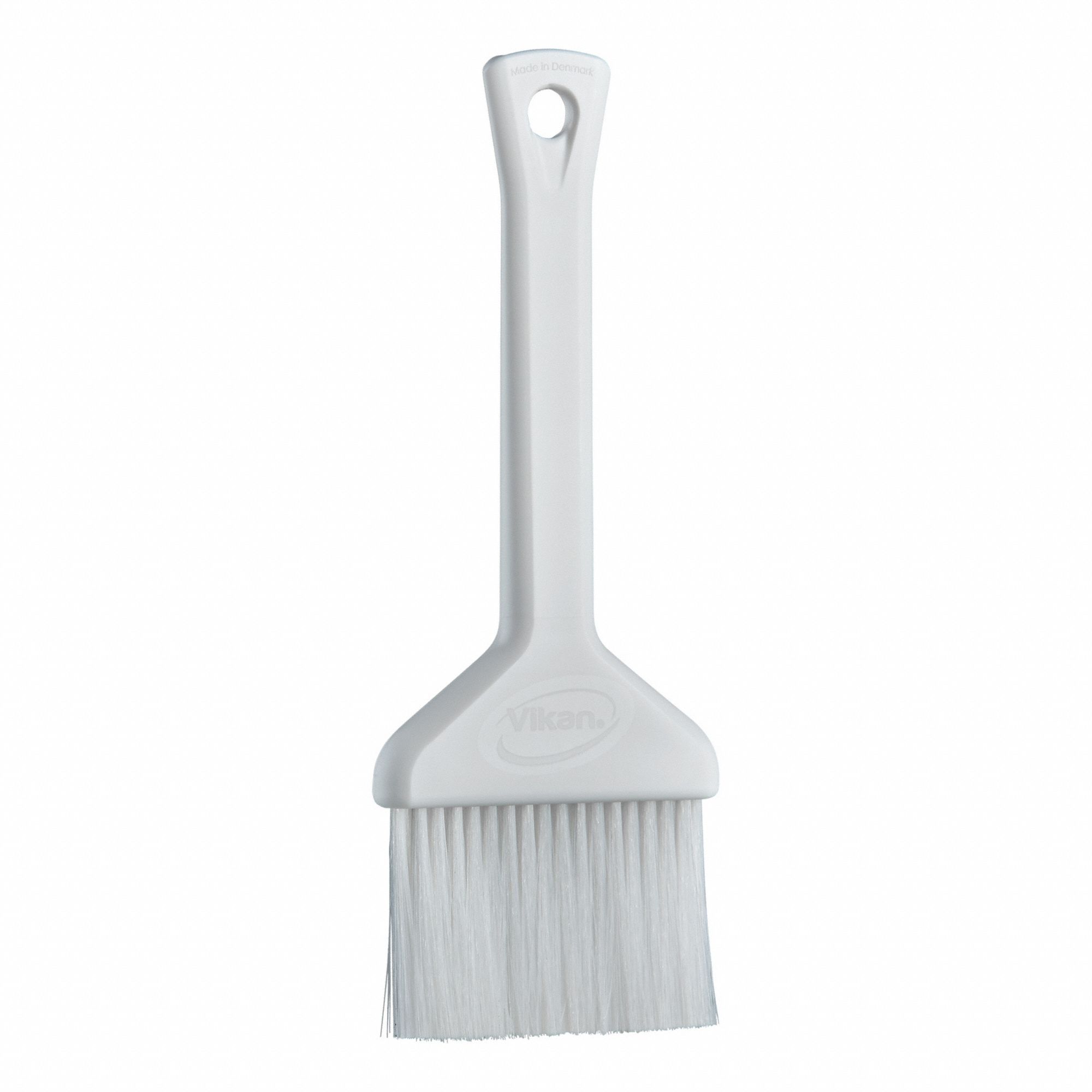 Pastry Brush: White, 2 4/5 in Overall Wd, 7 3/4 in Overall Lg, 199.4°F Cleaning Temp - Max