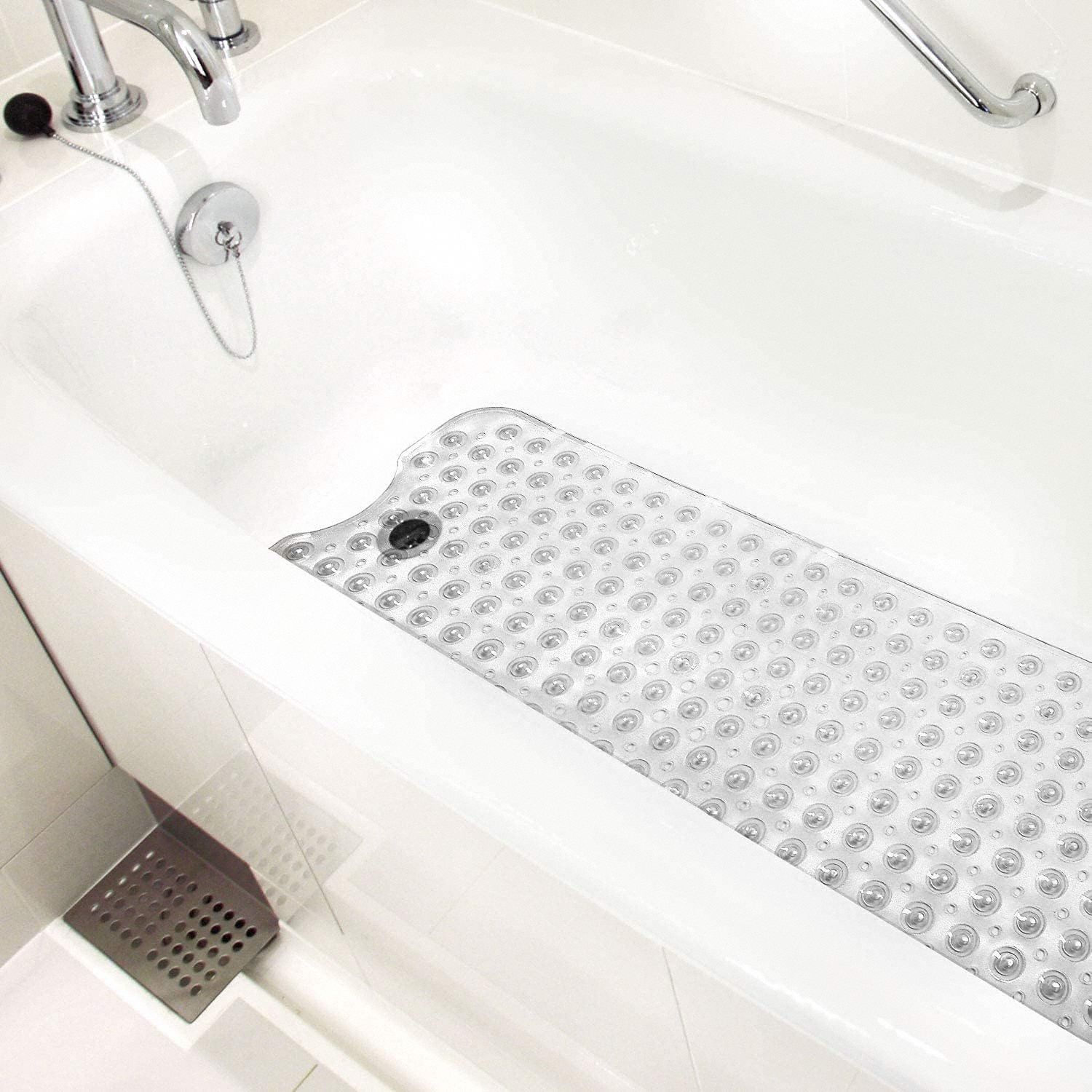 Bath and Shower Mat Clear 40 in L