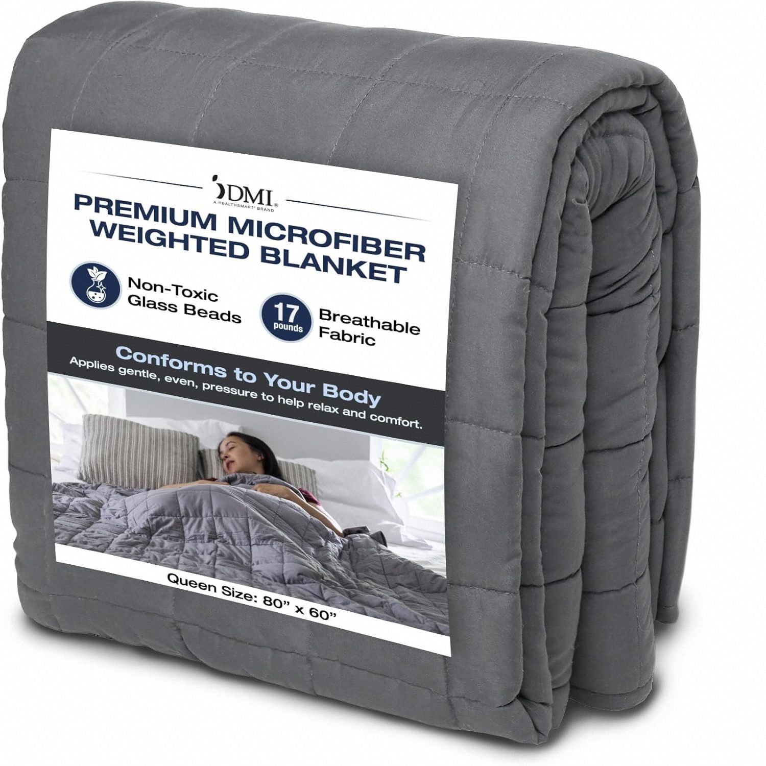 Weighted Blanket Gray 80 in L