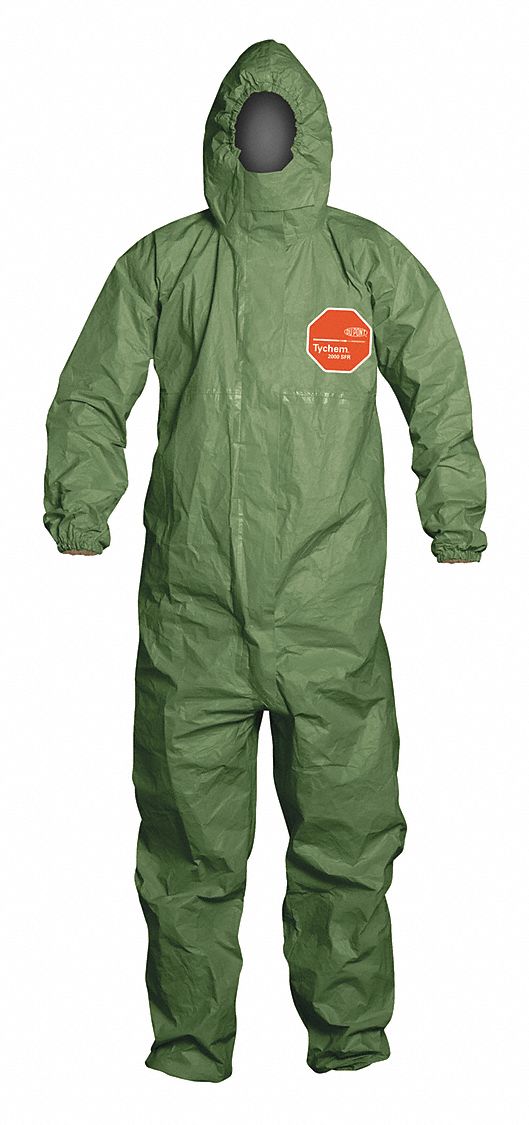 Tychem Triple Hazard Protection Chemical Resistant Suit