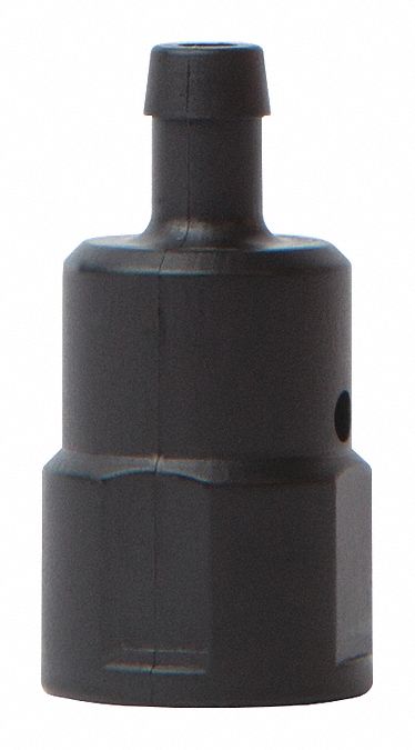 Barbed Adapter 1/2 W Plastic