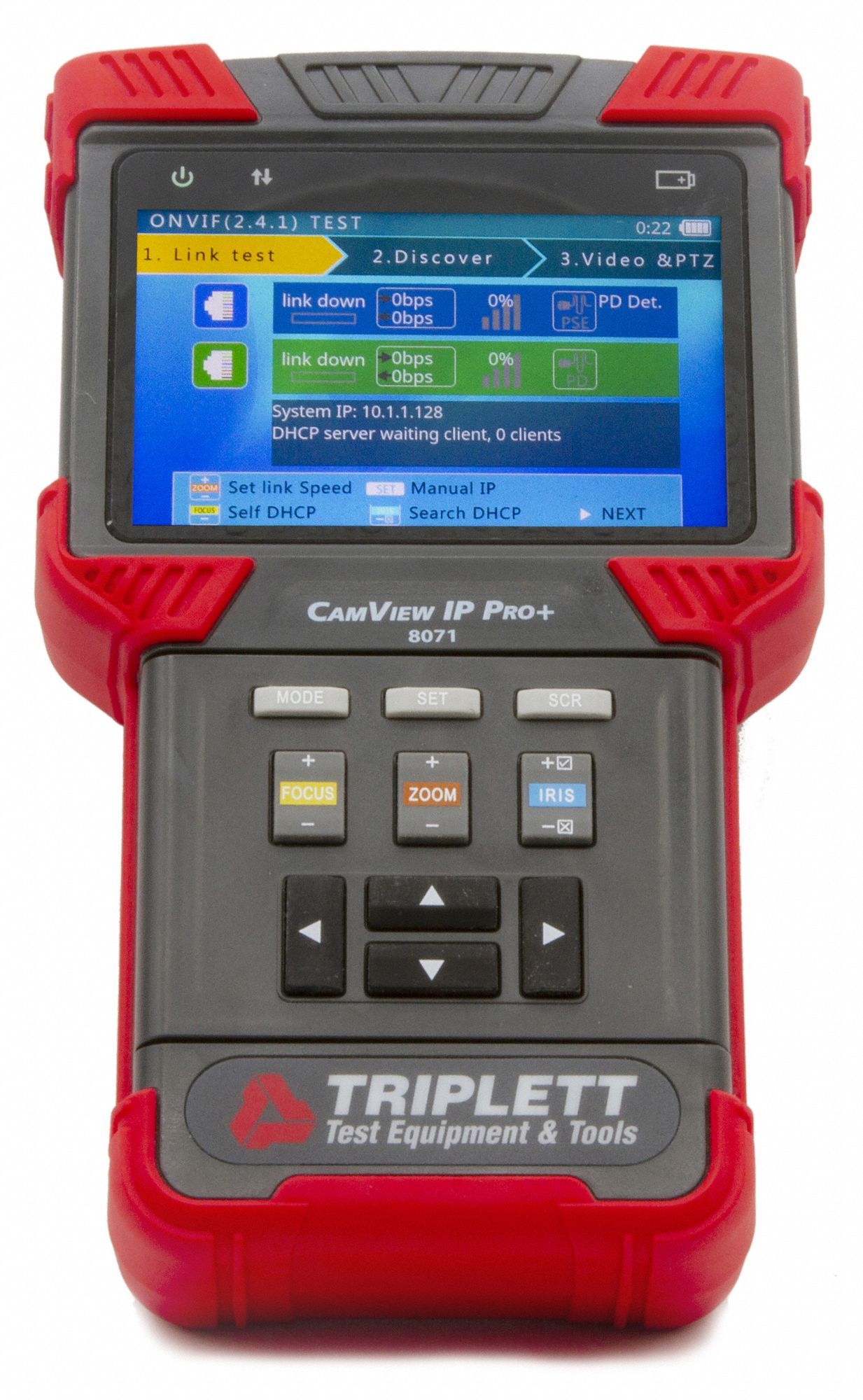 TRIPLETT IP Tester, Heavy Duty Plastic, Black/Red - 404J71|CamView IP ...