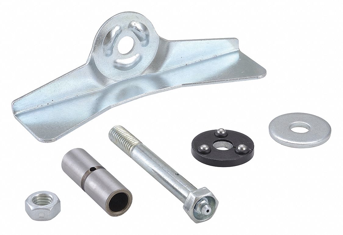 CASTER BRAKE KIT, SIDE PEDAL BRAKE, NO LOCK INCLUDED, FOR 2 IN WHEEL W, STEEL