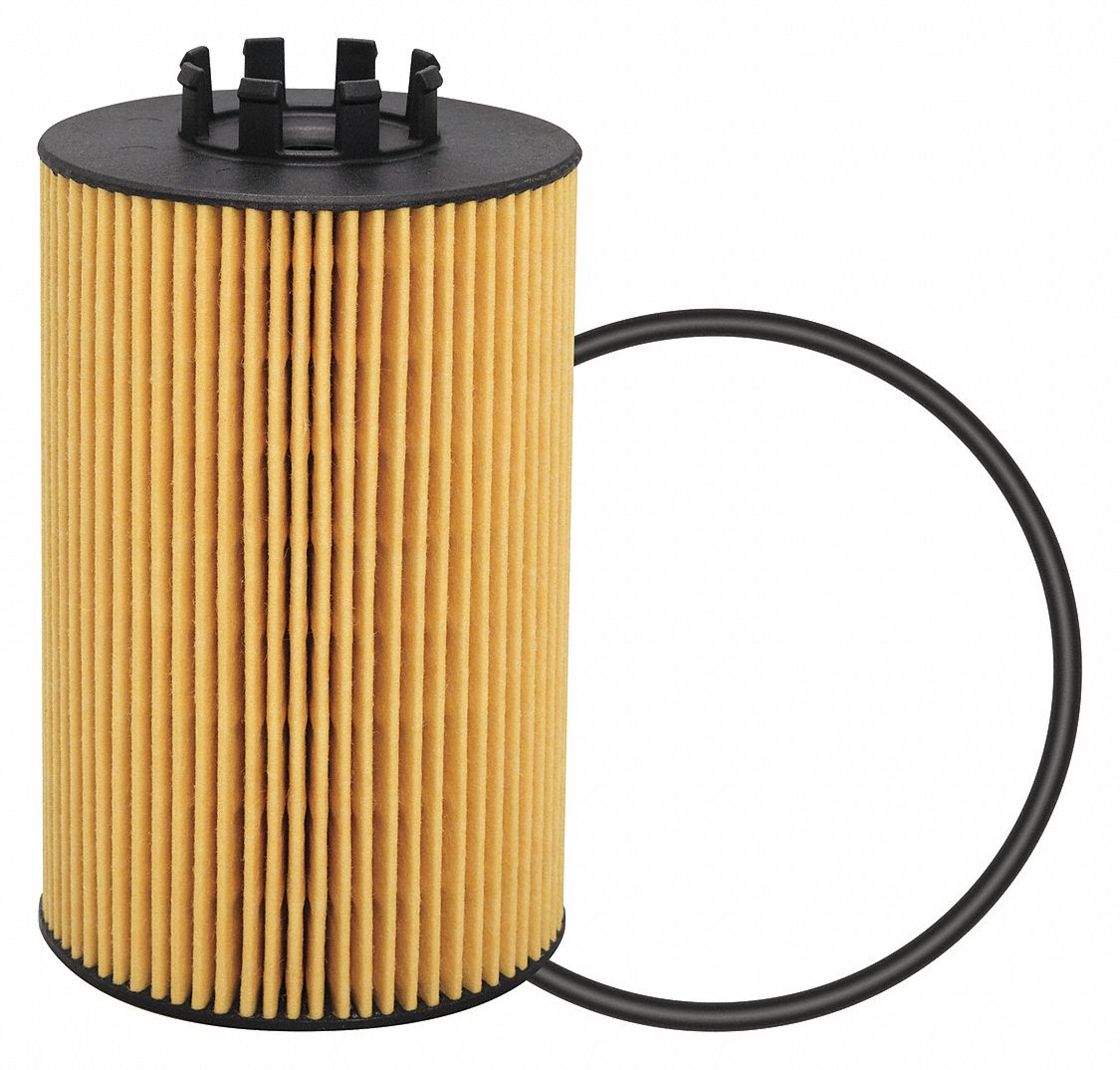 Oil Filter: P40017, 6 1/16 in Overall Ht, 3 1/2 in Outside Dia, Oil, Mercedes-Benz