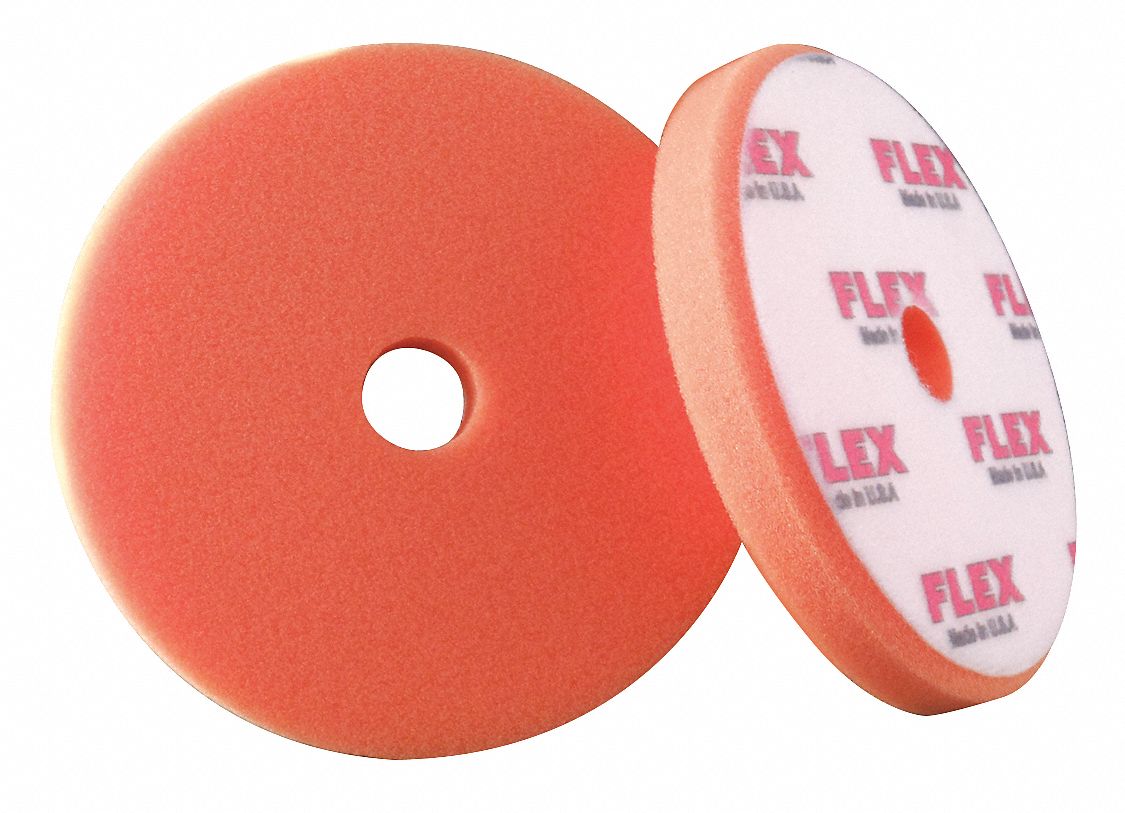 FLEX NORTH AMERICA, Pad, HookandLoop, Polishing Pad 404M05700137 Grainger