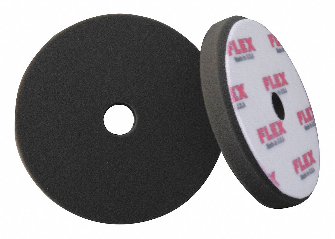 Polishing Pad 6-1/2 Size Foam Black