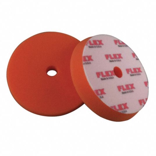 FLEX NORTH AMERICA, Pad, Hook-and-Loop, Polishing Pad - 404M15|750224 ...